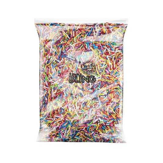 1kg OTT Bling Jimmies - Rainbow