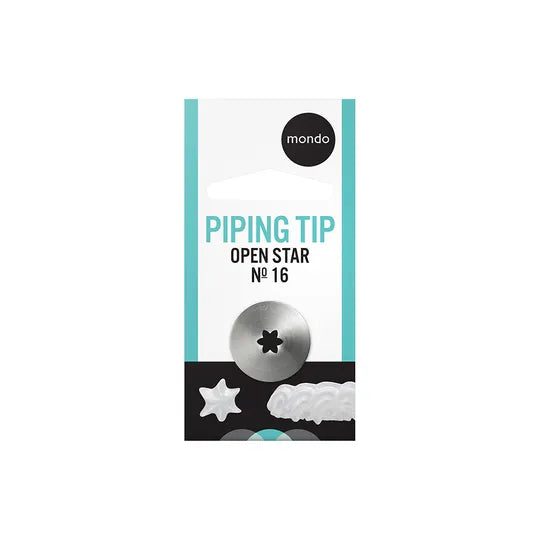 Mondo - Piping Tip - #16 - Open Star