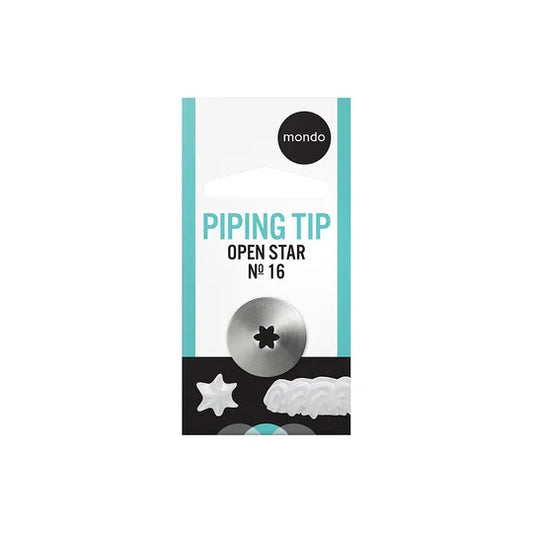 Mondo - Piping Tip - #16 - Open Star