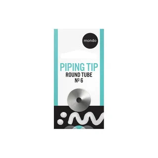 Mondo - Piping Tip - #6 - Round