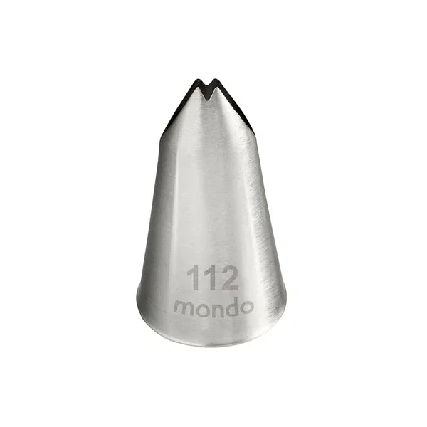 Mondo - Piping Tip - #112 - S/S - Large Leaf