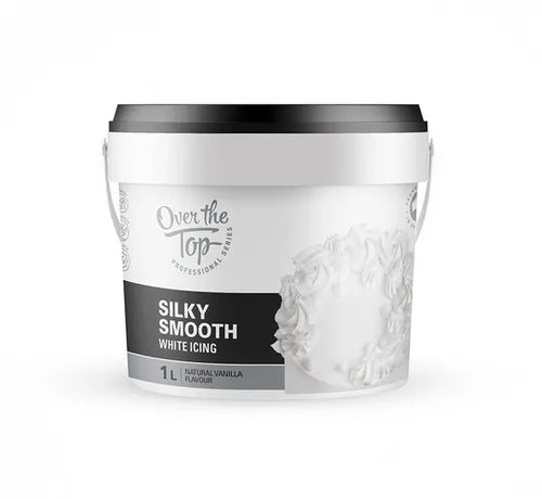 Over The Top Silky Smooth White Icing -  1 Litre