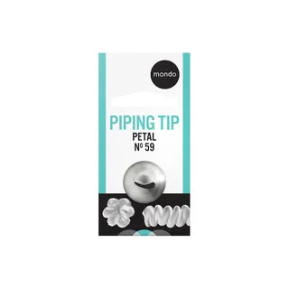 Mondo - Piping Tip - #59 - S/S - Petal