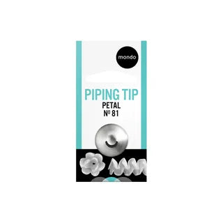 Mondo - Piping Tip - #81 - Petal