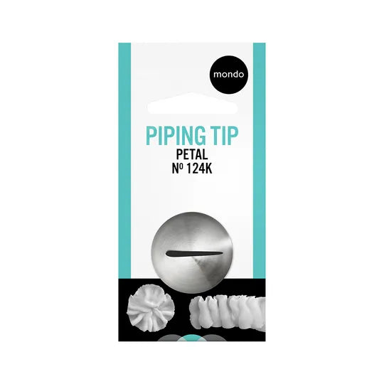 Mondo - Piping Tip - #124K - S/S - Petal