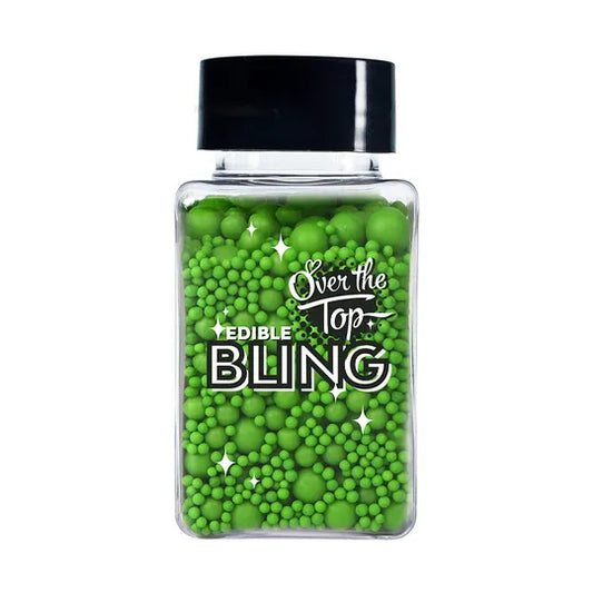 OTT Bling Medleys Leaf Green Sprinkles 65g