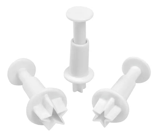 3PC Mondo - Star Plunger Cutter Set