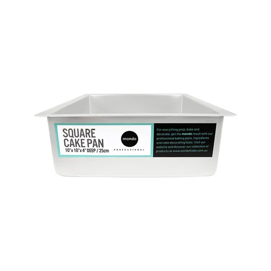 Mondo Square Cake Tin 10"x10"x4"