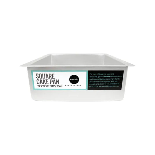Mondo Square Cake Tin 10"x10"x4"