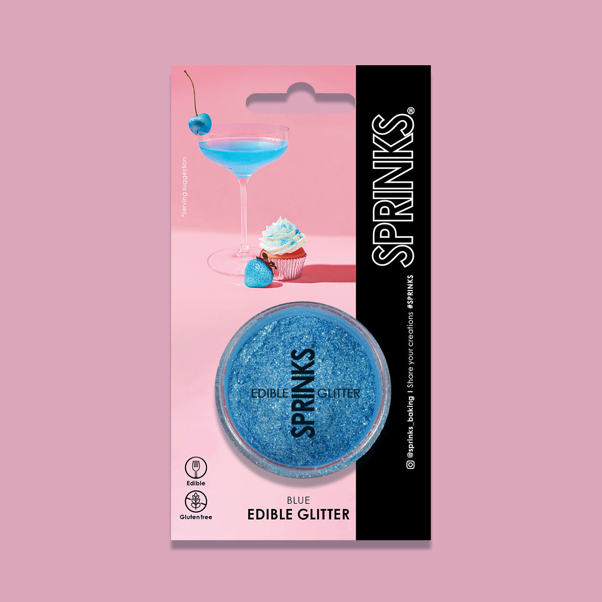 Sprinks - Edible Glitter - Blue