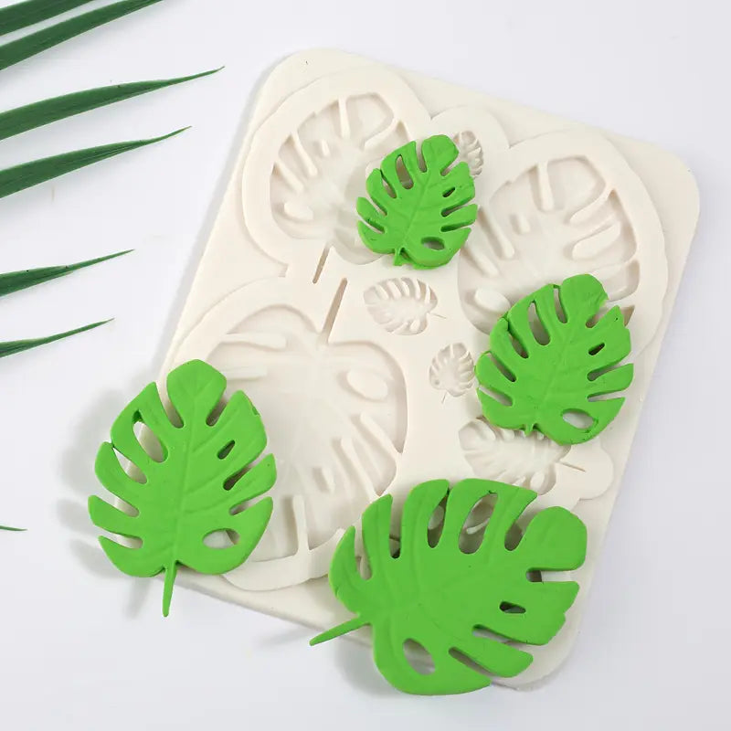 Banana Leaf Silicone Mould S676