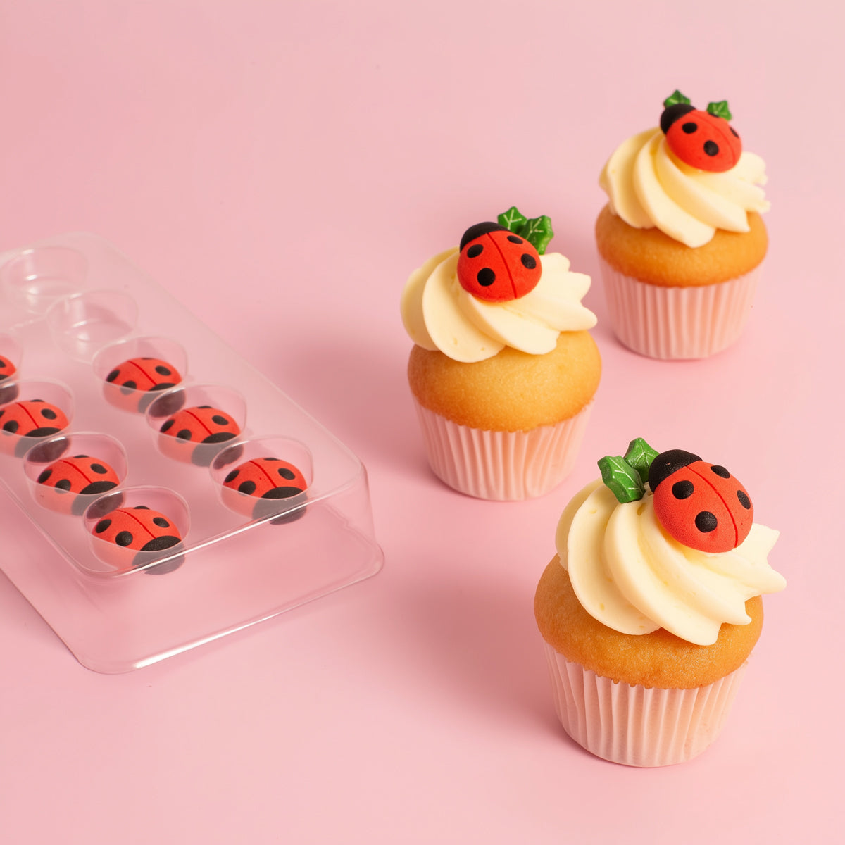 Sprinks - Ladybugs Icing Decorations 10PK