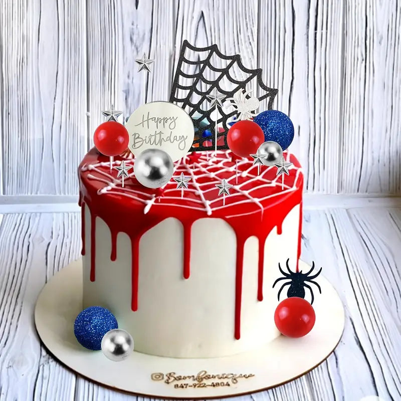 Spiderman Cake Decorating Kit