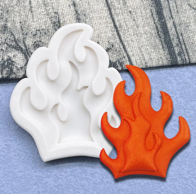 Silicone Mould - Flame - S729
