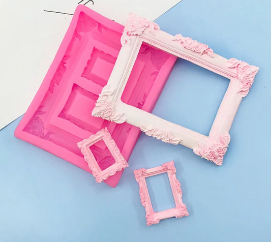 Silicone Mould - 3PC Frame Set - S547