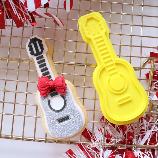 Custom cookie cutter - Acoustic Guitar Embosser & Cutter.
