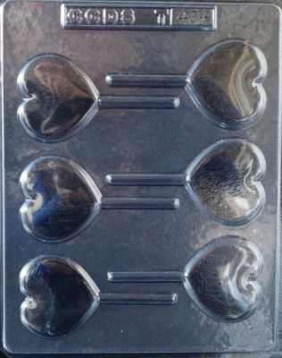 Chocolate Mould - Hearts On A Stick