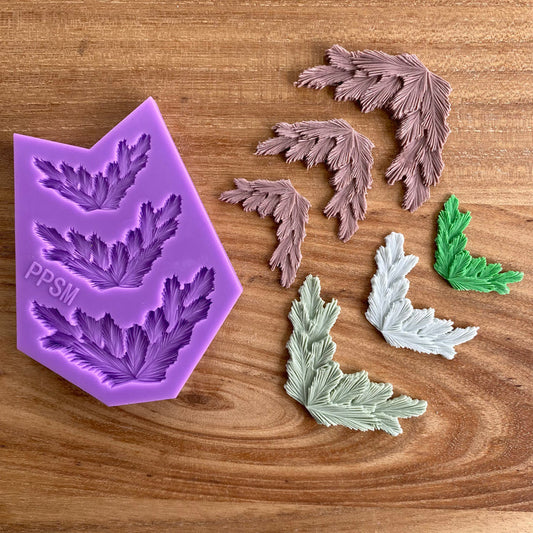 Silicone Mould - Pine Branches - S721