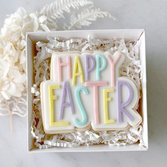 Little Biskut - Happy Easter Text Set