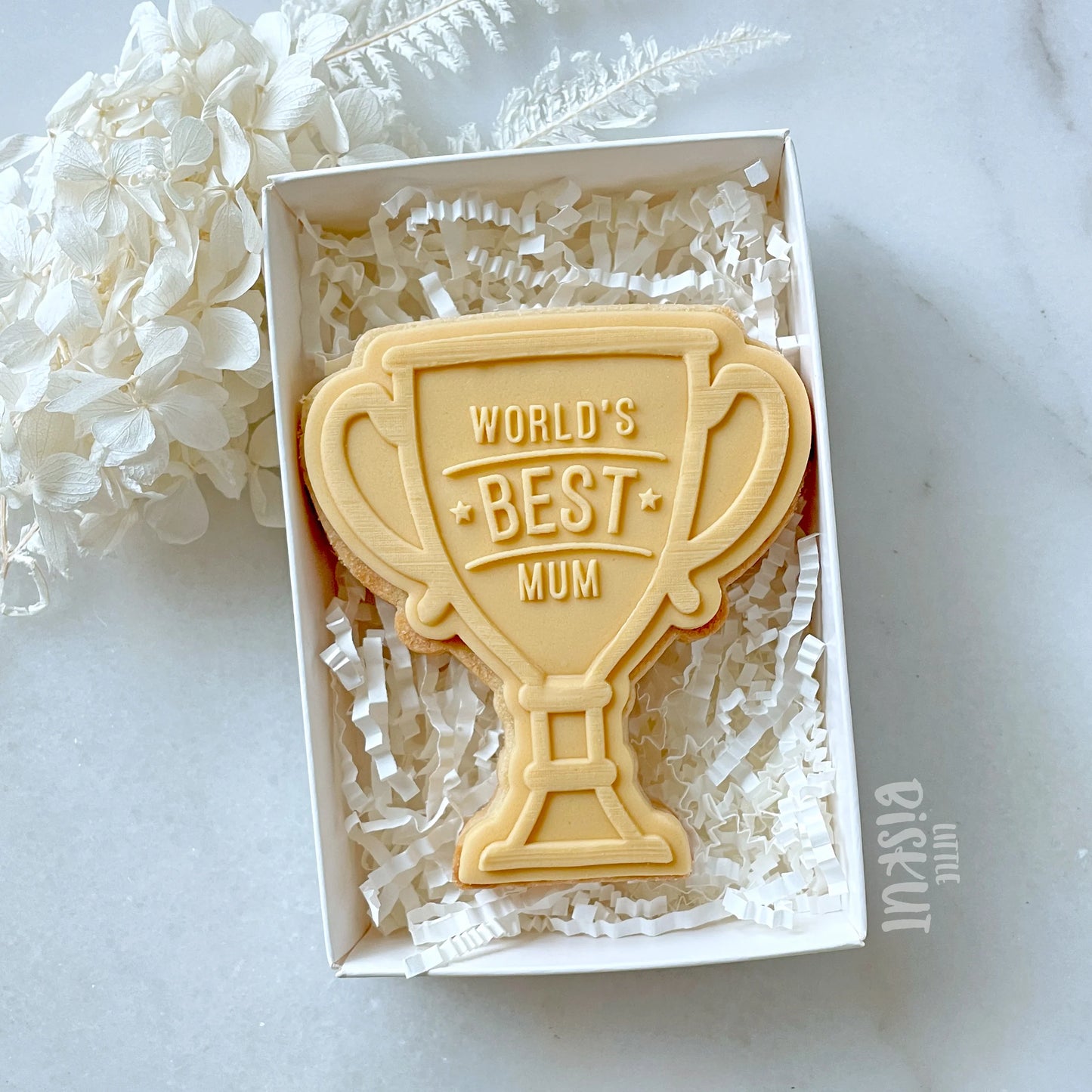 Little Biskut Level Up! - Trophy Cutter & Changeable Debosser Set - Mum & Dad.