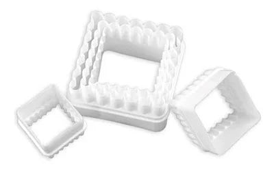 Square Cookie Cutter Set Double sized 5pc