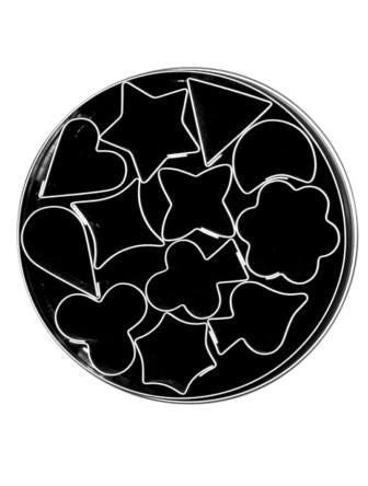 Loyal 6pc Tinplate Cutter Set - Aspic 100mm