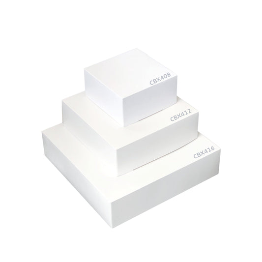 Loyal Standard Cake Box (4" High) - Assorted Sizes