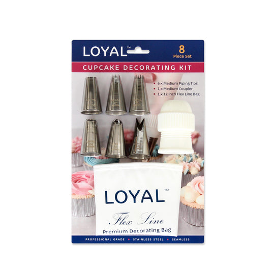 Loyal 8PC Cupcake Decorating Kit