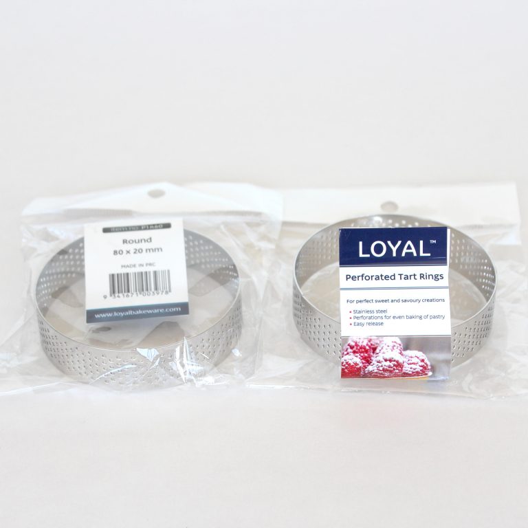 Loyal Perforated Tart Ring - 80x20mm