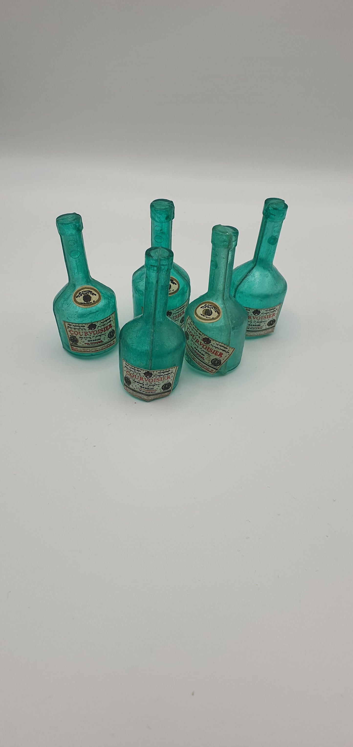 Assorted Plastic Liquor Bottles