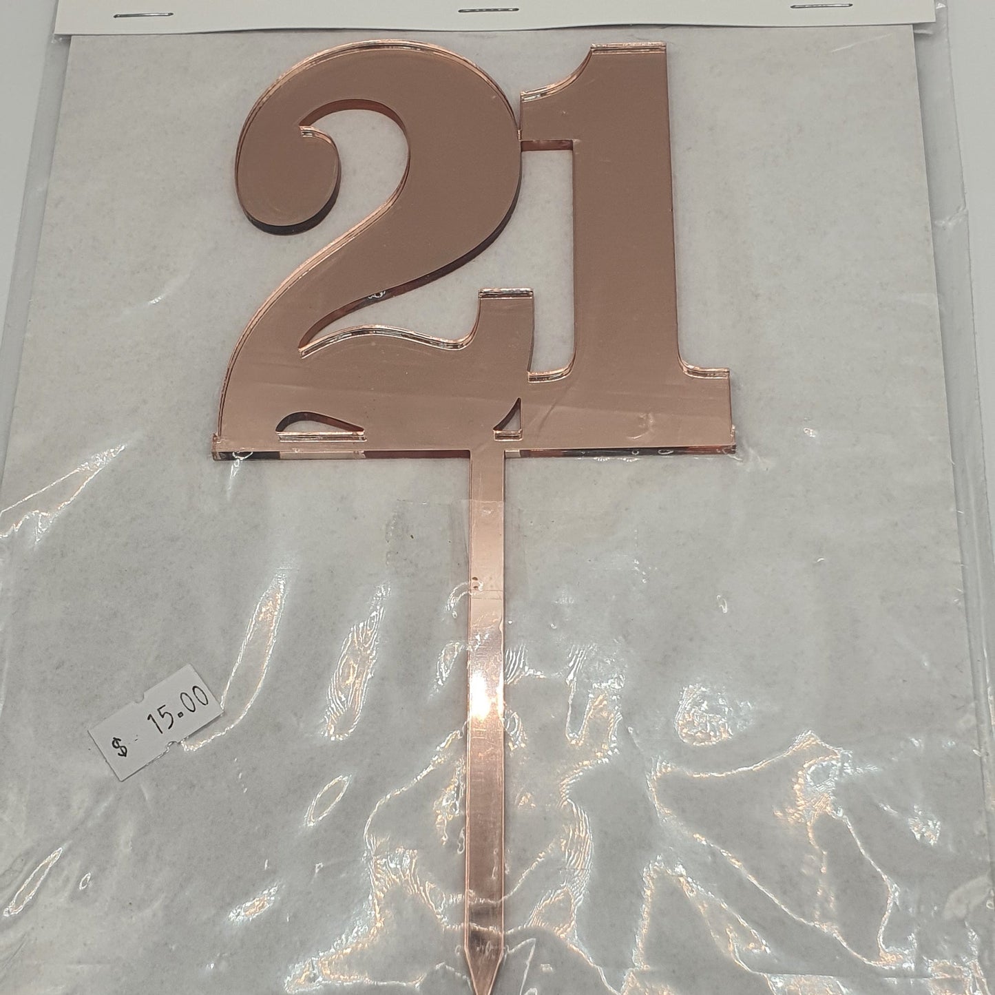 Assorted Number Toppers