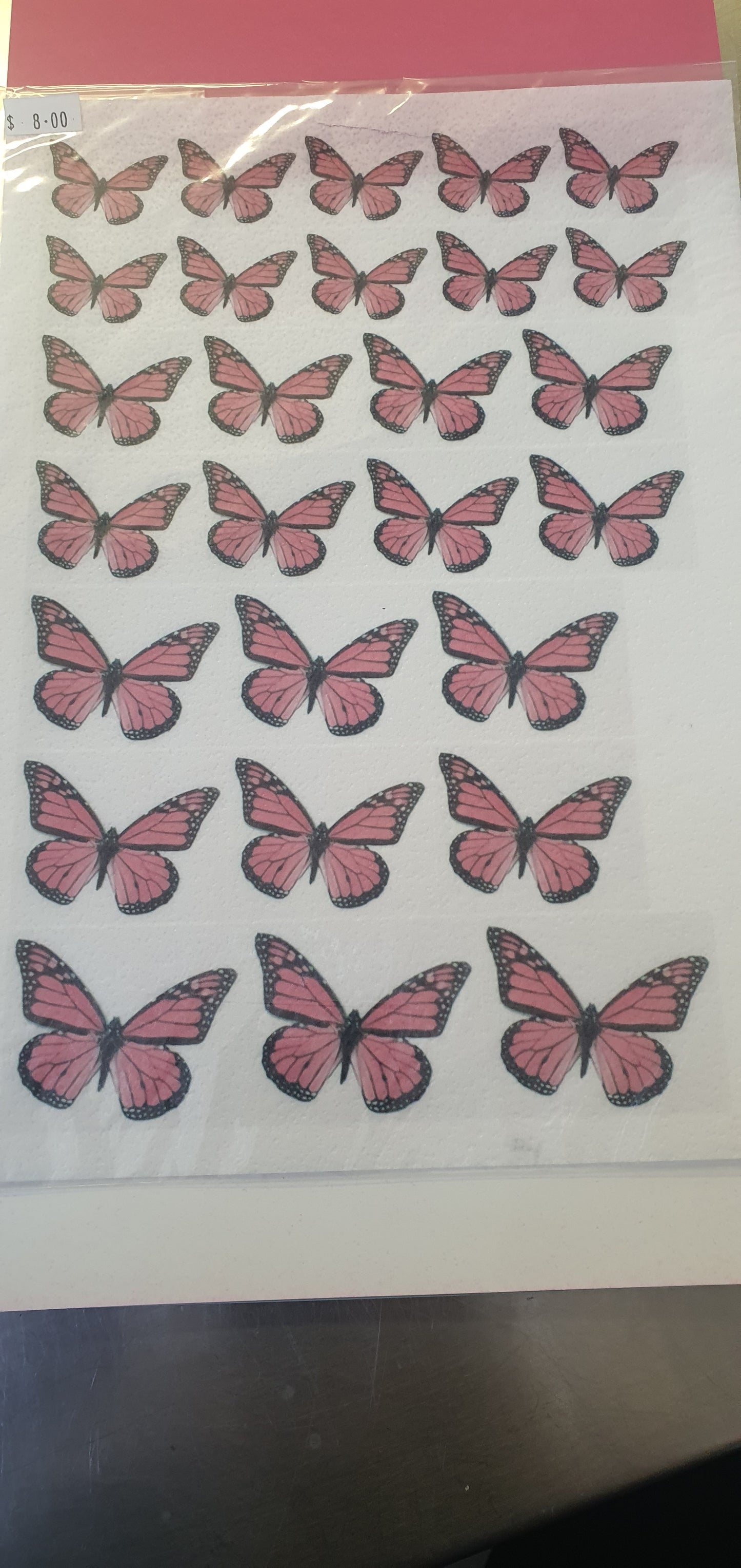 A4 Seconds Edible Images.