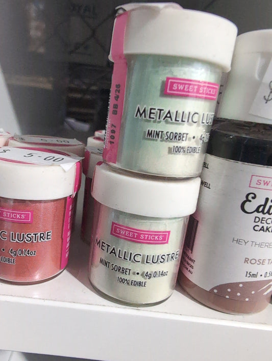 Sweet Sticks Metallic Lustre - Mint Sorbet 4ml *past b/b*
