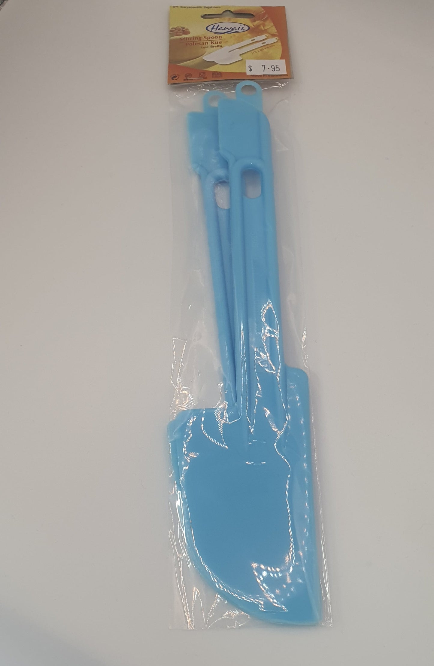 2Pk Stirring Spoon / Spatula - Assorted Colours