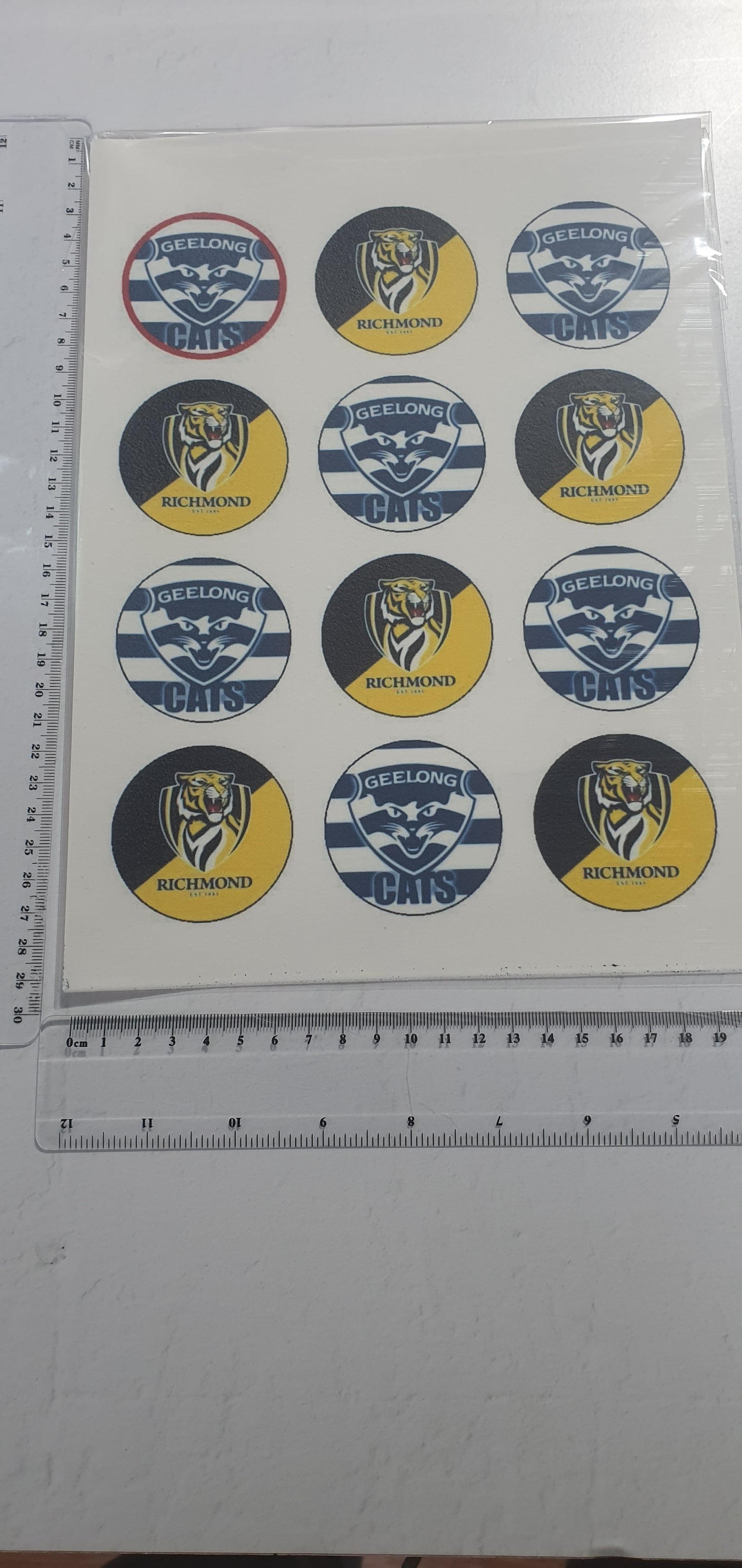 A4 Seconds Edible Images.