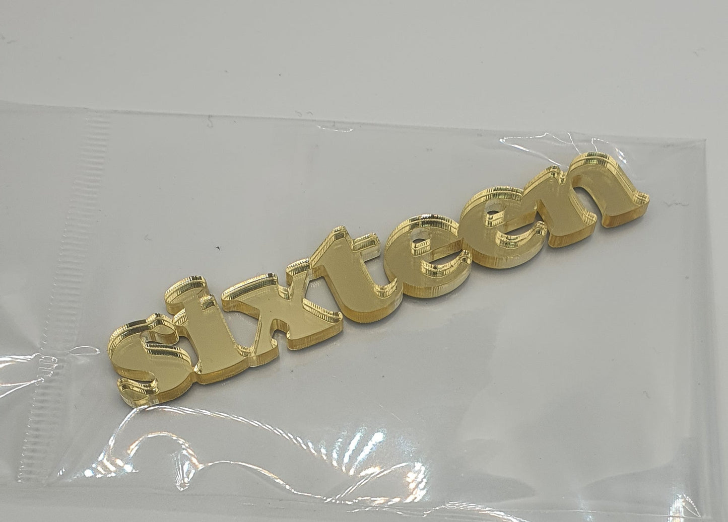 Acrylic Fropper - Numbers - Assorted