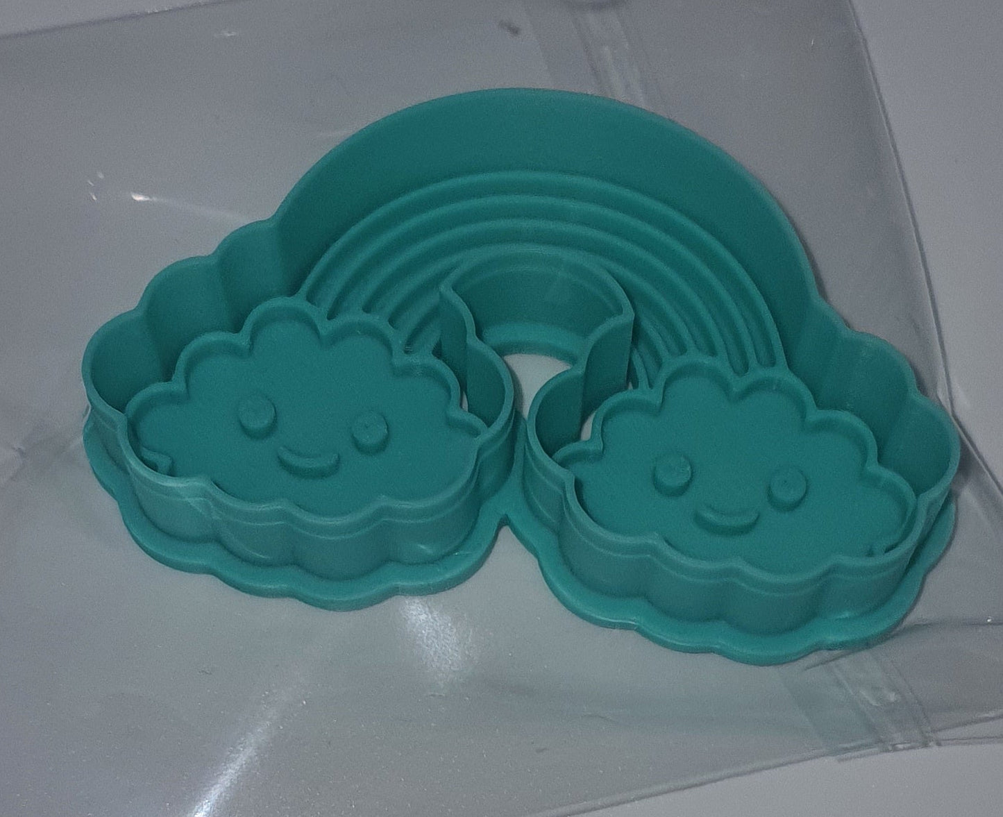 Rainbow - Printed Cookie and Stamp Set