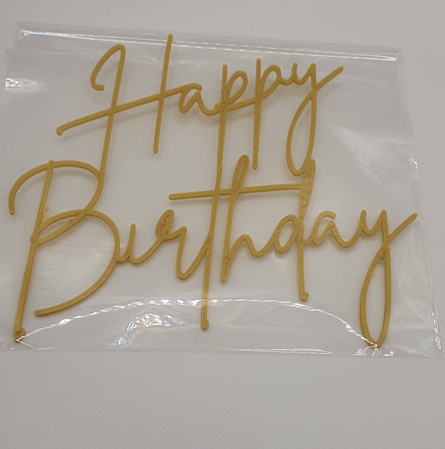 Happy Birthday Budget Printed Fropper - Assorted Colours