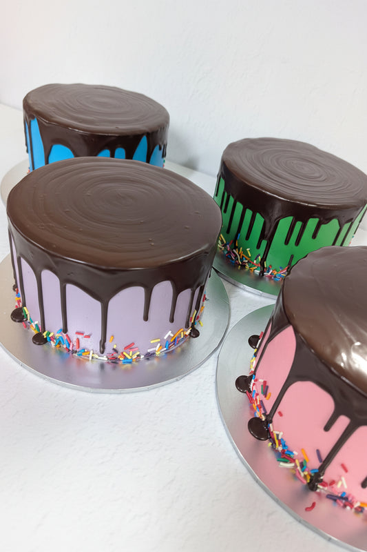 Budget Range Drip Cake - Assorted Colours