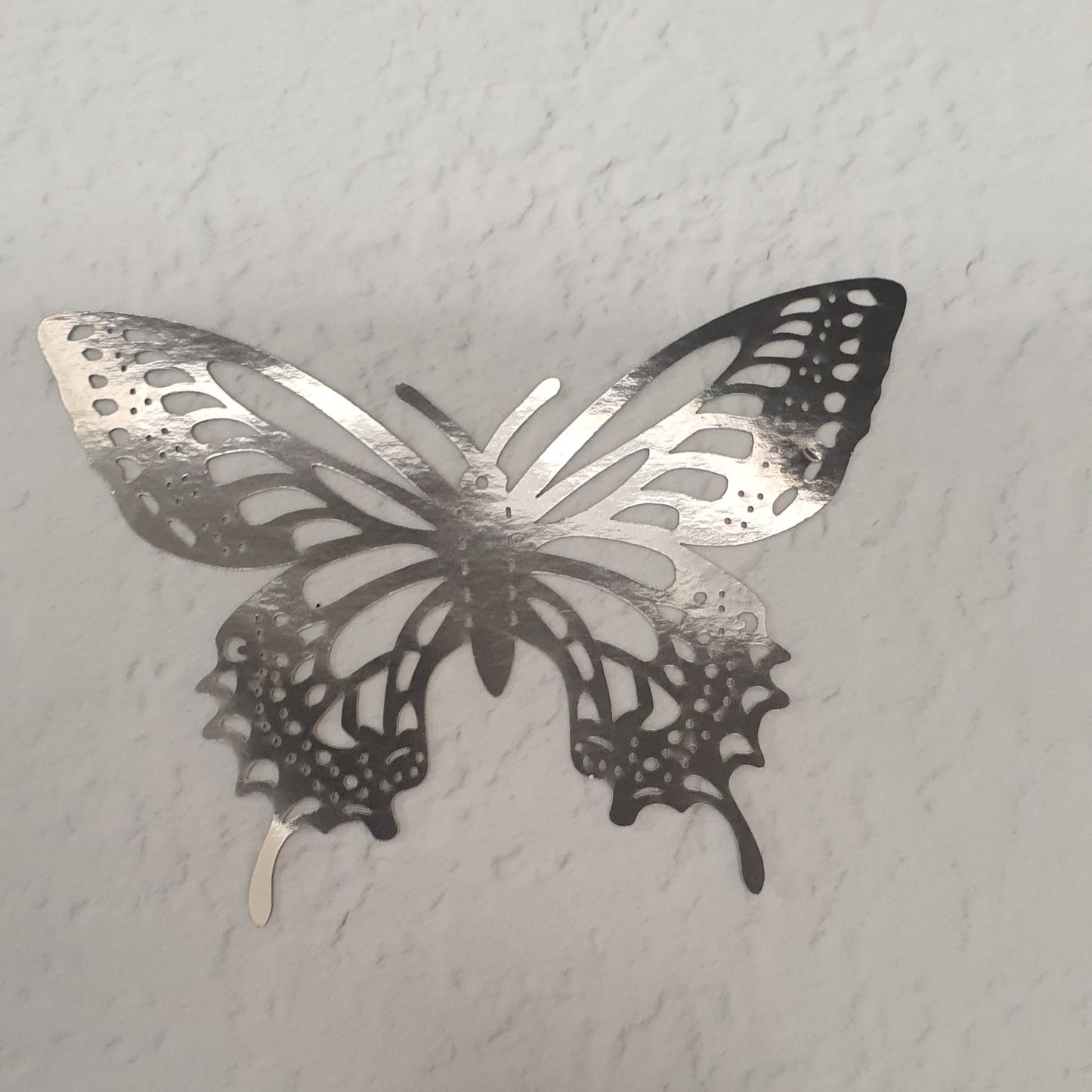 12PC Butterfly Silver - Assorted