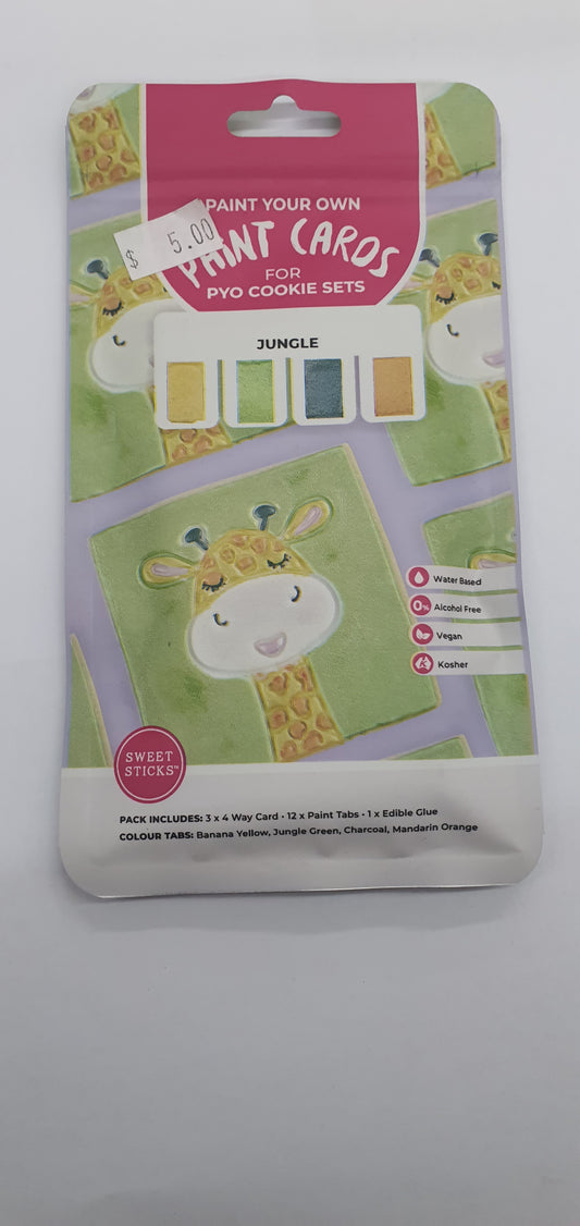PYO-Paint Cards for Pyo Cookie Set - Assorted Designs