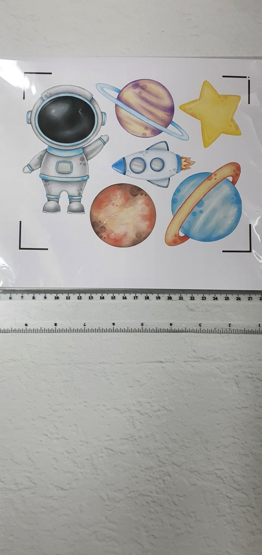 Space/Astronaut CardStock