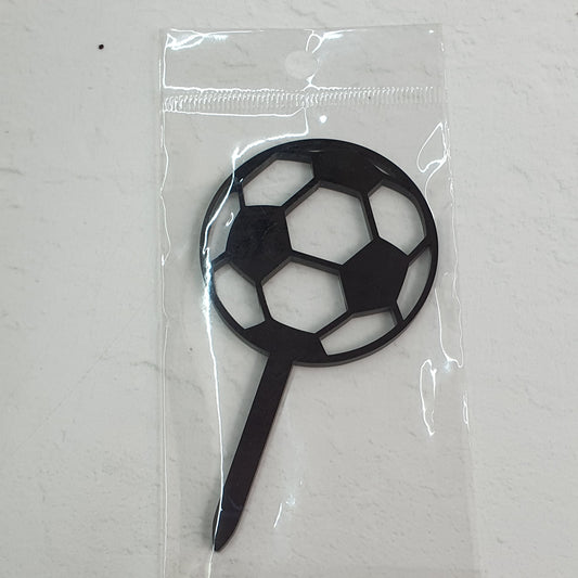 Soccer Ball Topper Black