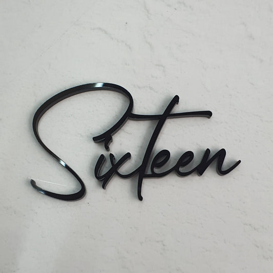 Sixteen Black Fropper