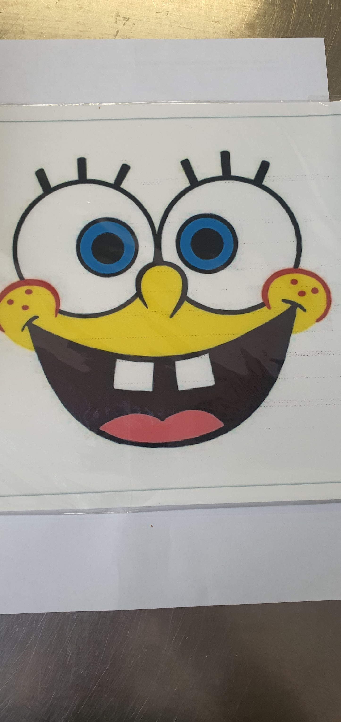 A4 Seconds Edible Images.