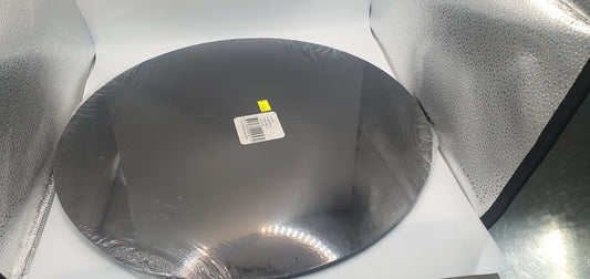 16" Round Cake Board Black