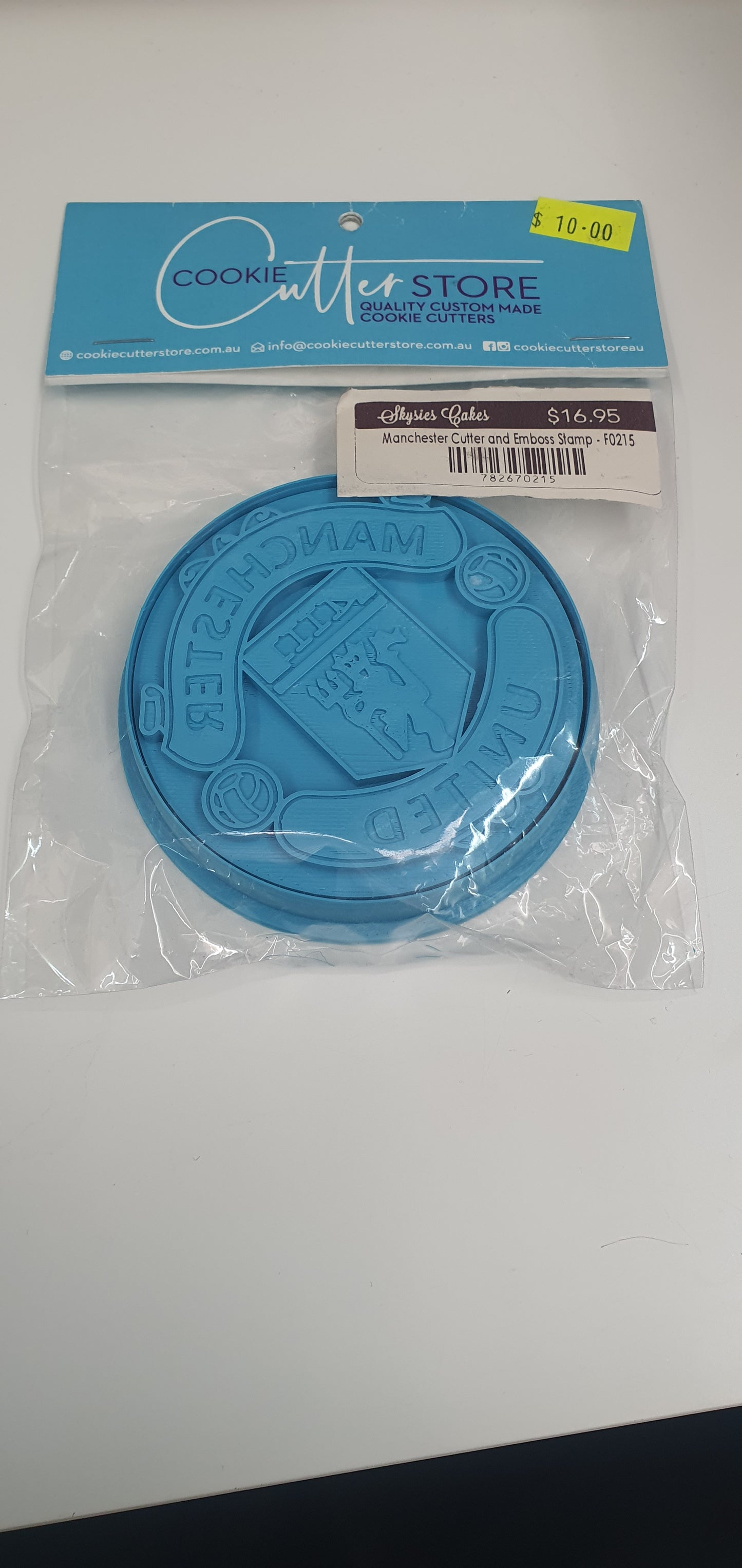 Cookie Cutter Store - Manchester United Cookie Cutter & Stamp *Last Ones*
