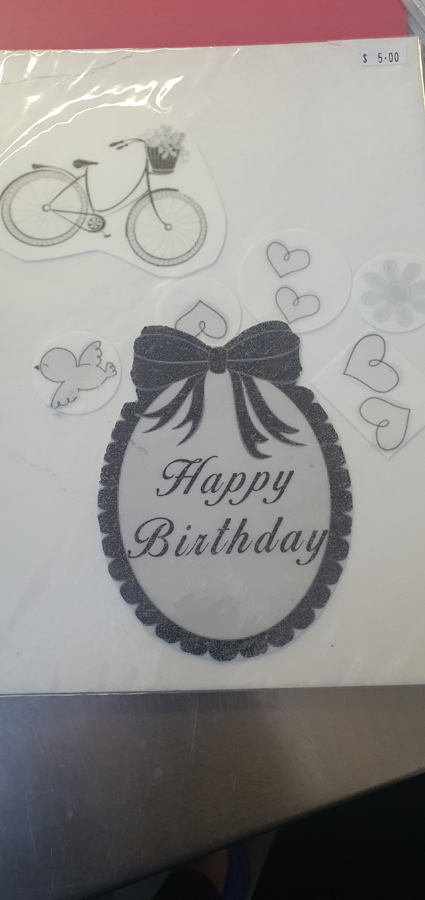 A4 Seconds Edible Images.