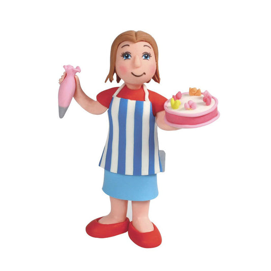 Cake Maker Figurine Cake Topper