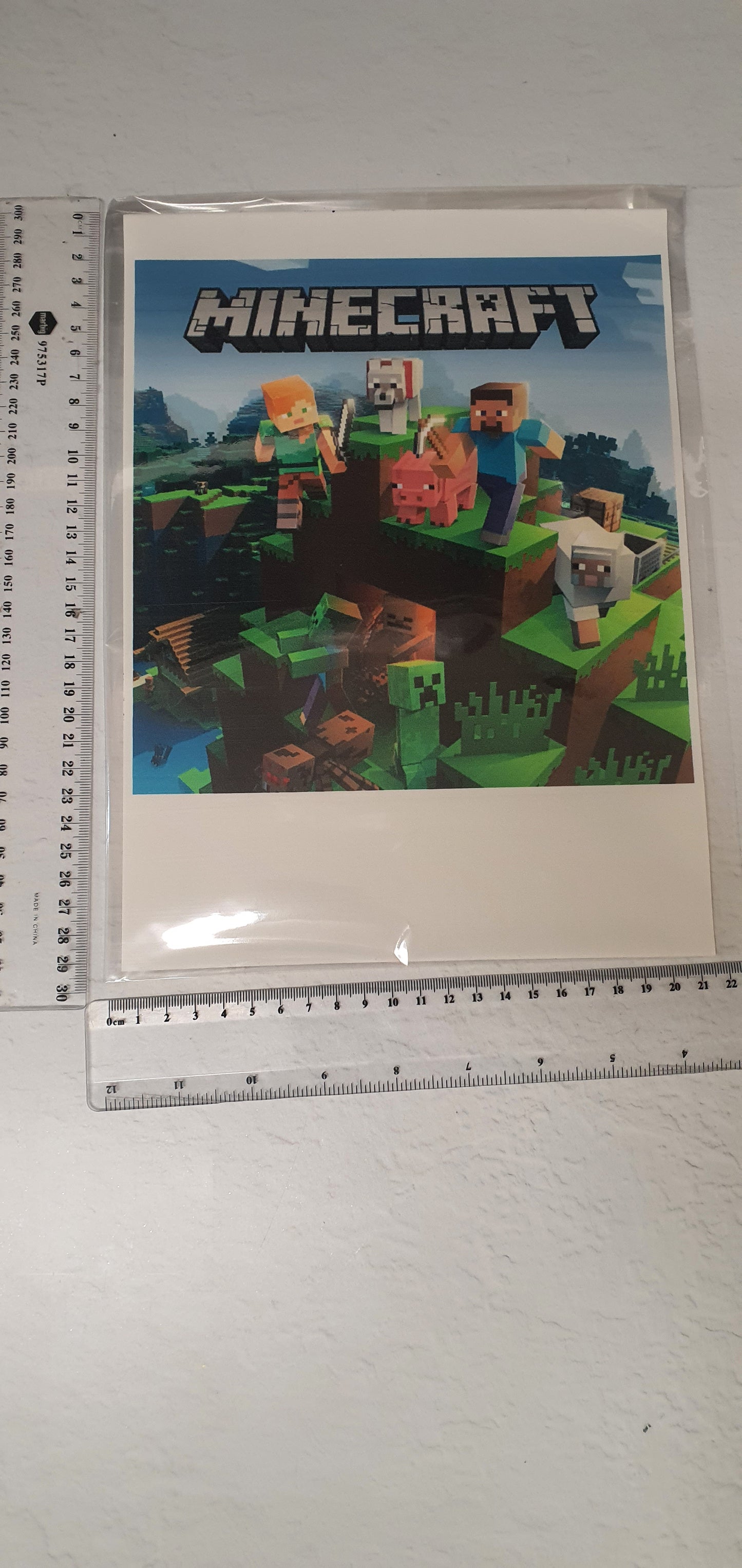 A4 Seconds Edible Images.